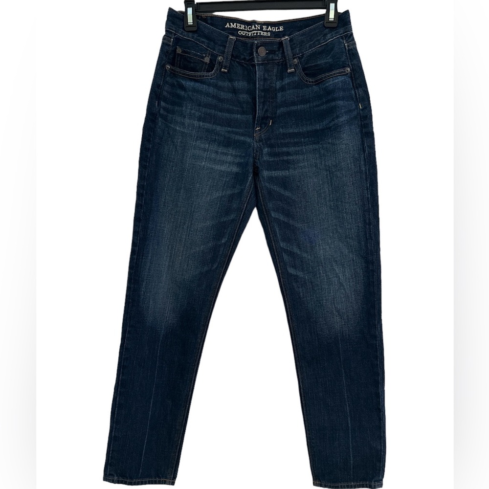 Women's American Eagle Denim High Rise Flare Stretch‎ Blue Jeans Size 4